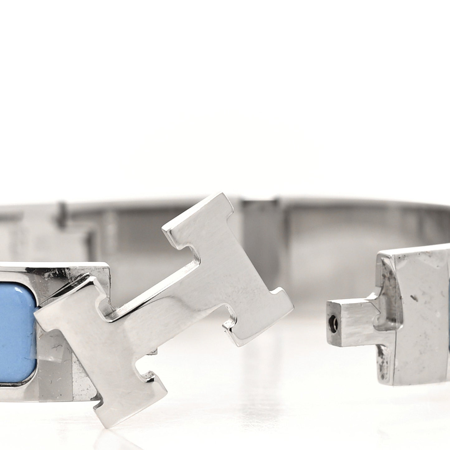 Enamel Narrow Clic Clac H Bracelet PM Chardon