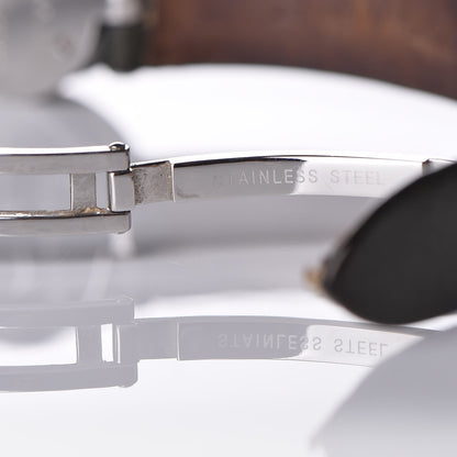 Bulgari Stainless Steel Calfskin Diamond Blue Mother of Pearl 22mm B.Zero1 Quartz Watch 11 of 12