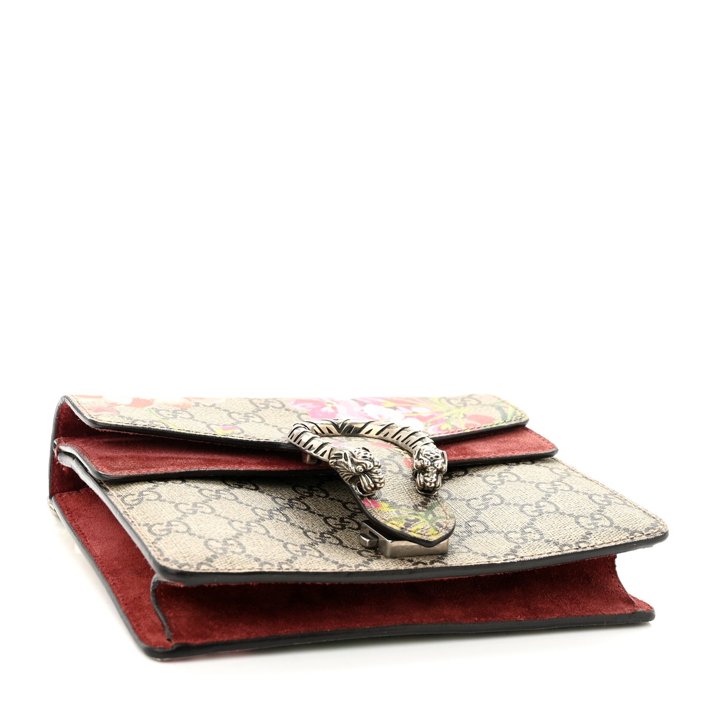 GG Supreme Monogram Blooms Mini Dionysus Shoulder Bag Beige Multicolor Dry Rose