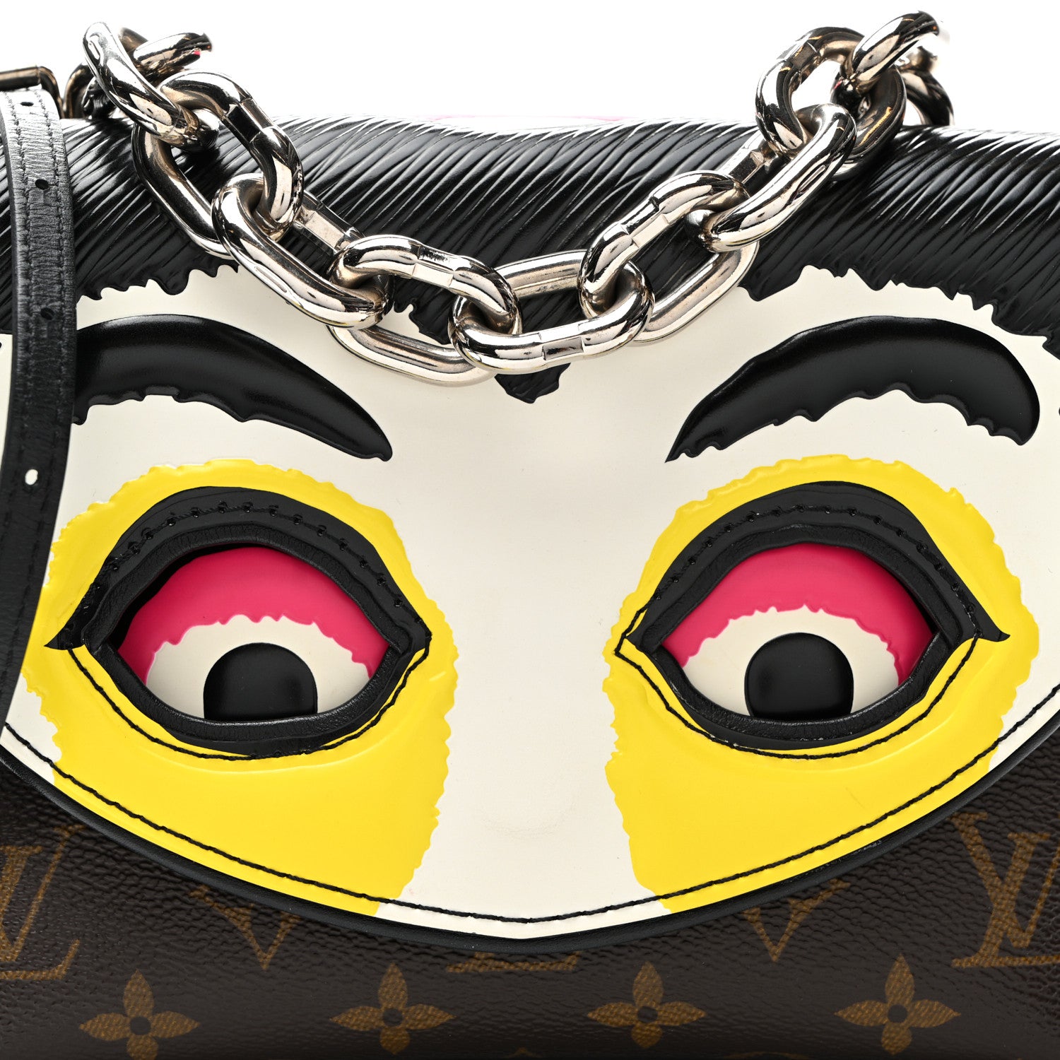 Louis Vuitton Monogram Kabuki Pochette Black 7 of 11