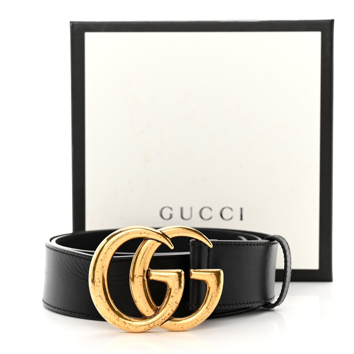Calfskin Double G 40mm Belt 85/34 Black