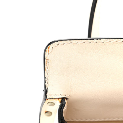 Valentino Garavani Vitello Rockstud Tote Ivory 12 of 12