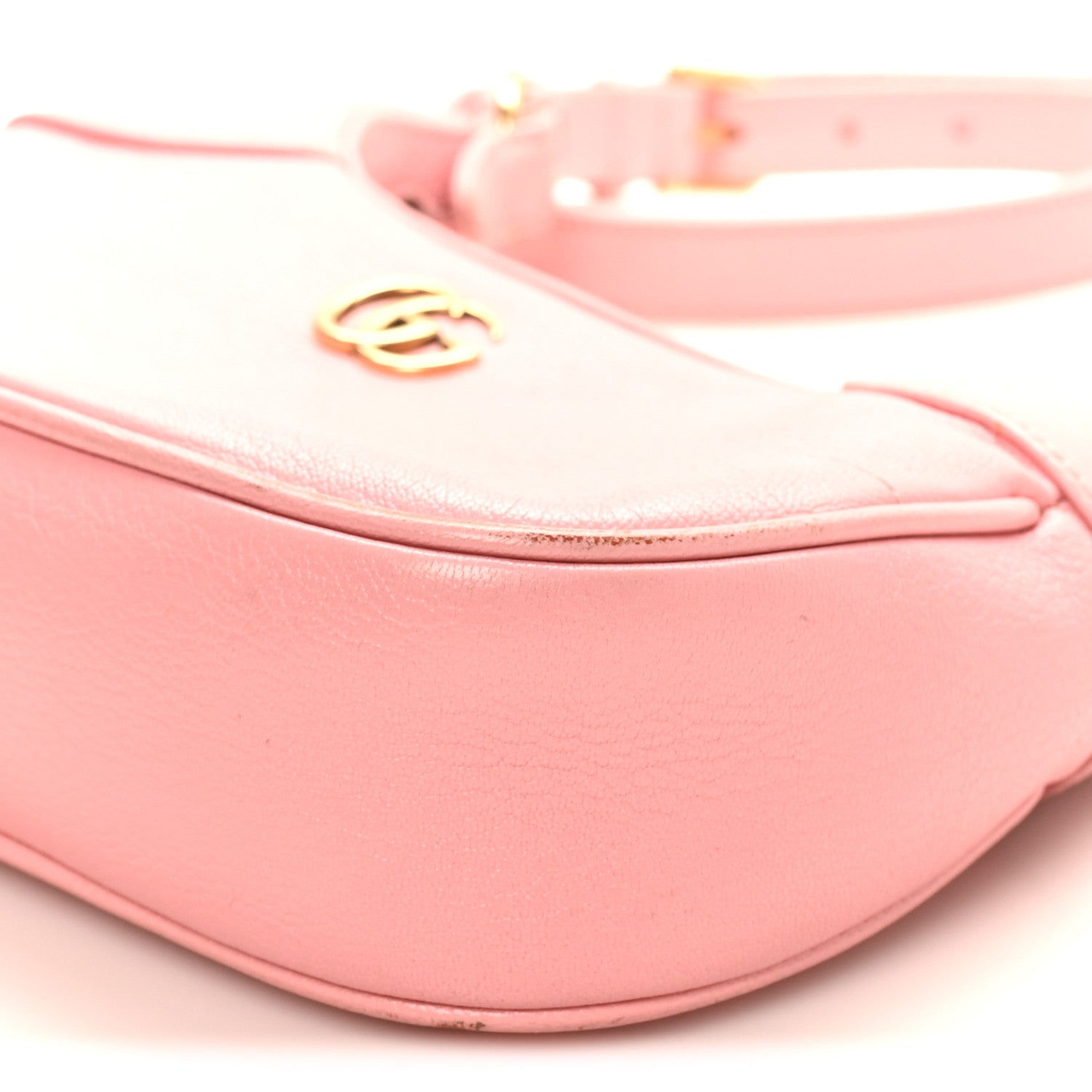 Gucci Goatskin Small Aphrodite Shoulder Bag Wild Rose 10 of 11