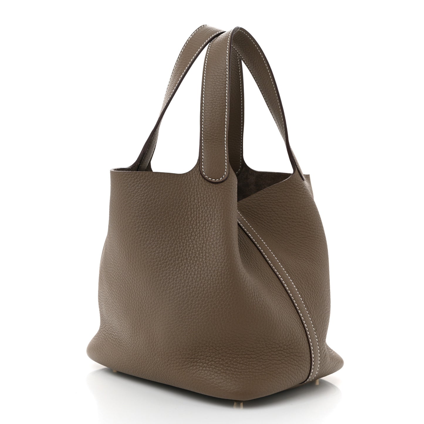 Taurillon Clemence Picotin Lock 22 MM Etoupe