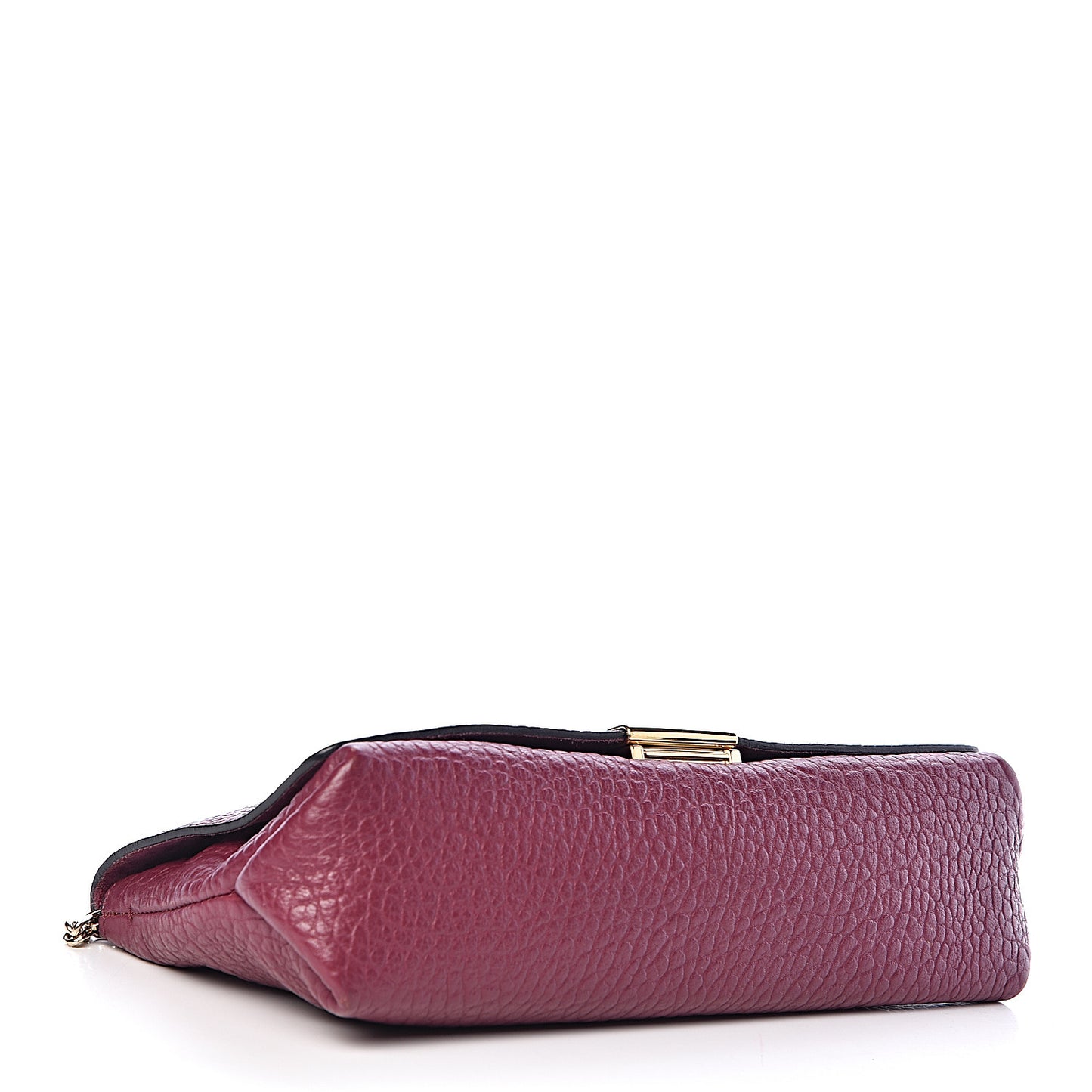 Signature Grain Medium Mildenhall Crossbody Bag Dark Plum