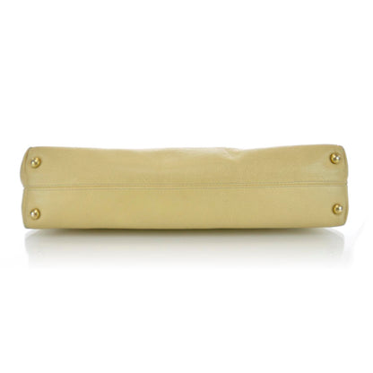 Chanel Caviar Shoulder Bag Beige 5 of 13
