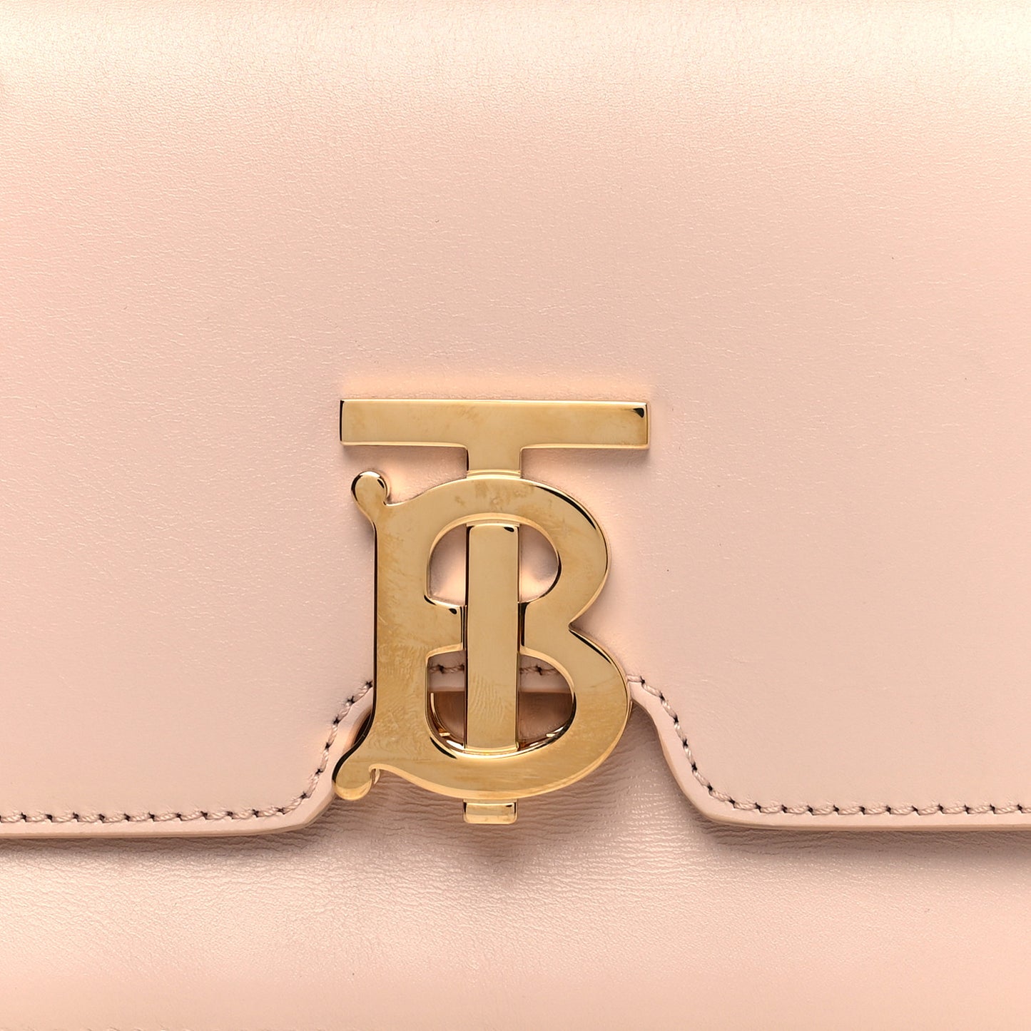 Calfskin Small TB Bag Rose Beige