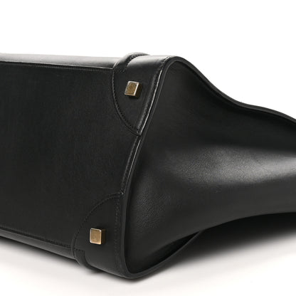 Celine Smooth Calfskin Mini Luggage Black 9 of 10