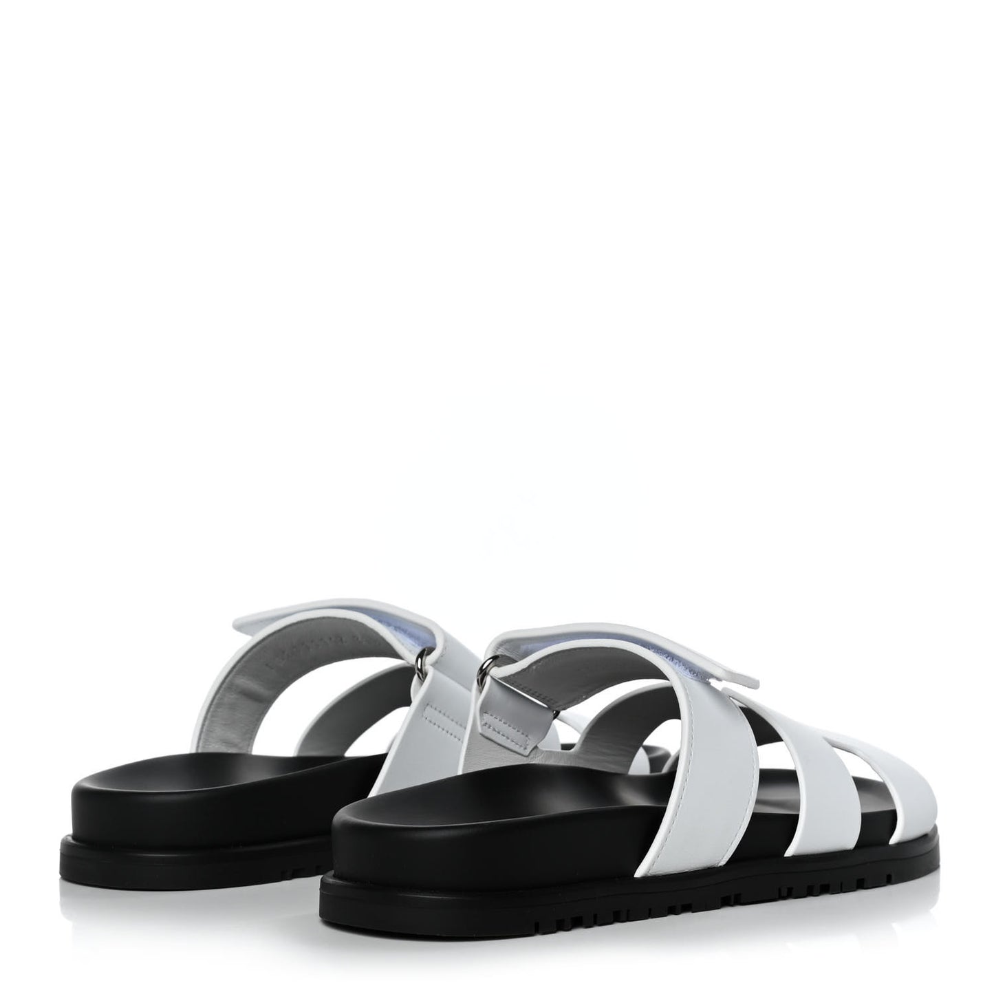 Calfskin Womens Chypre Sandals 37.5 White