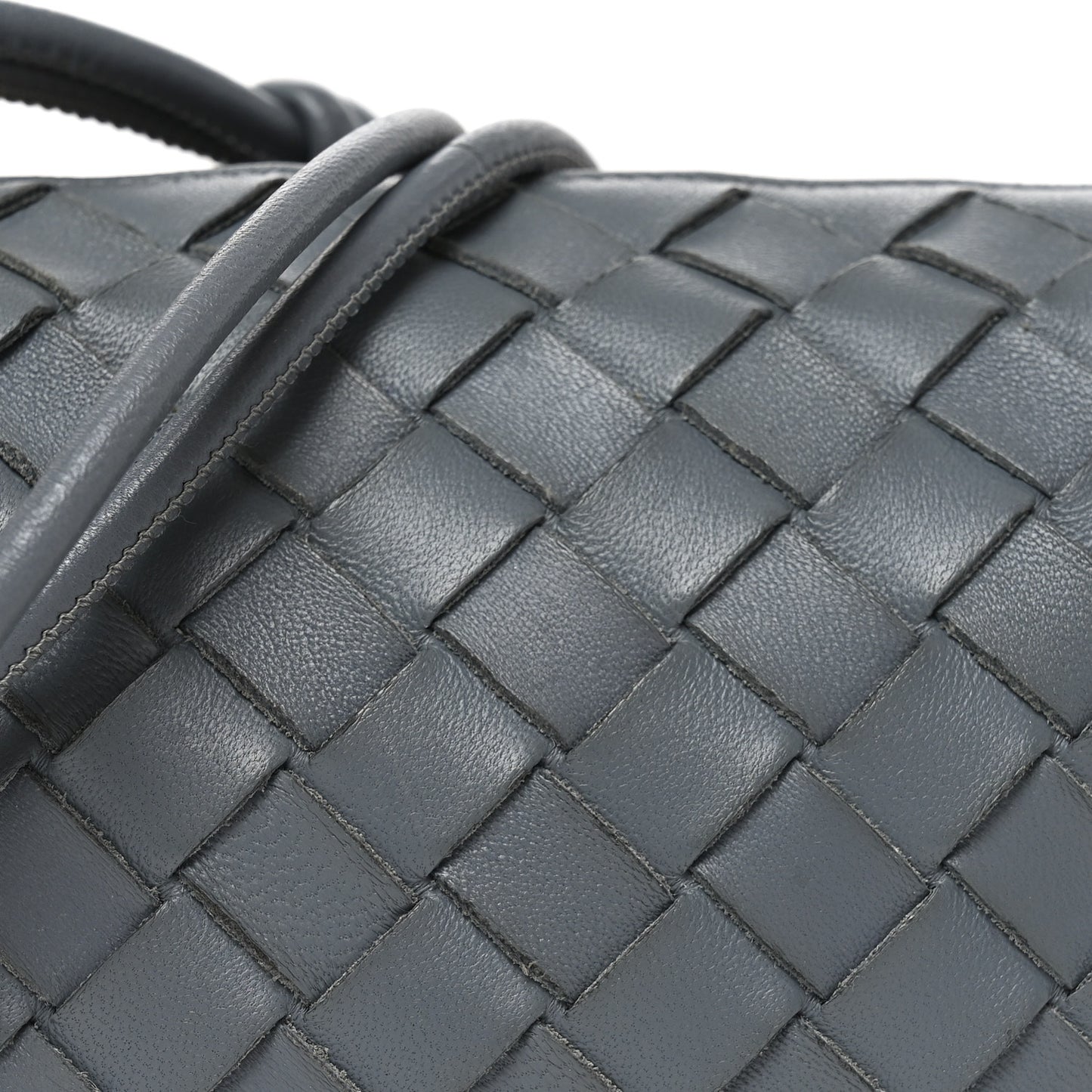 Nappa Intrecciato Mini Loop Camera Bag Thunder