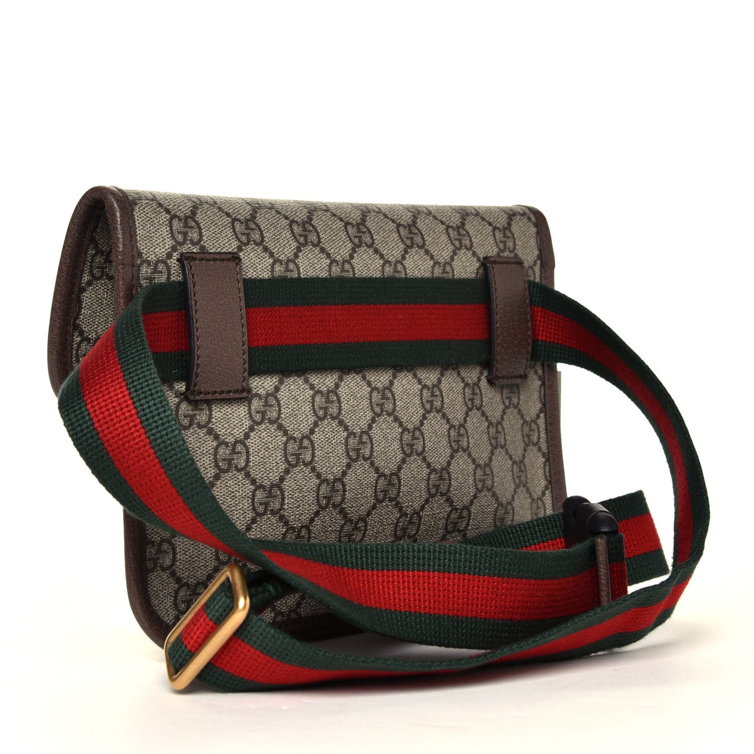 Gucci GG Supreme Monogram Neo Vintage Web Belt Bag Brown 4 of 8