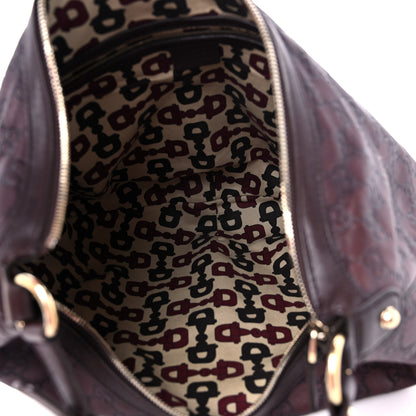 Gucci Guccissima Large Biba Hobo Dark Brown 5 of 14