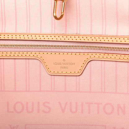 Louis Vuitton Damier Azur Neo Neverfull GM Rose Ballerine 8 of 10