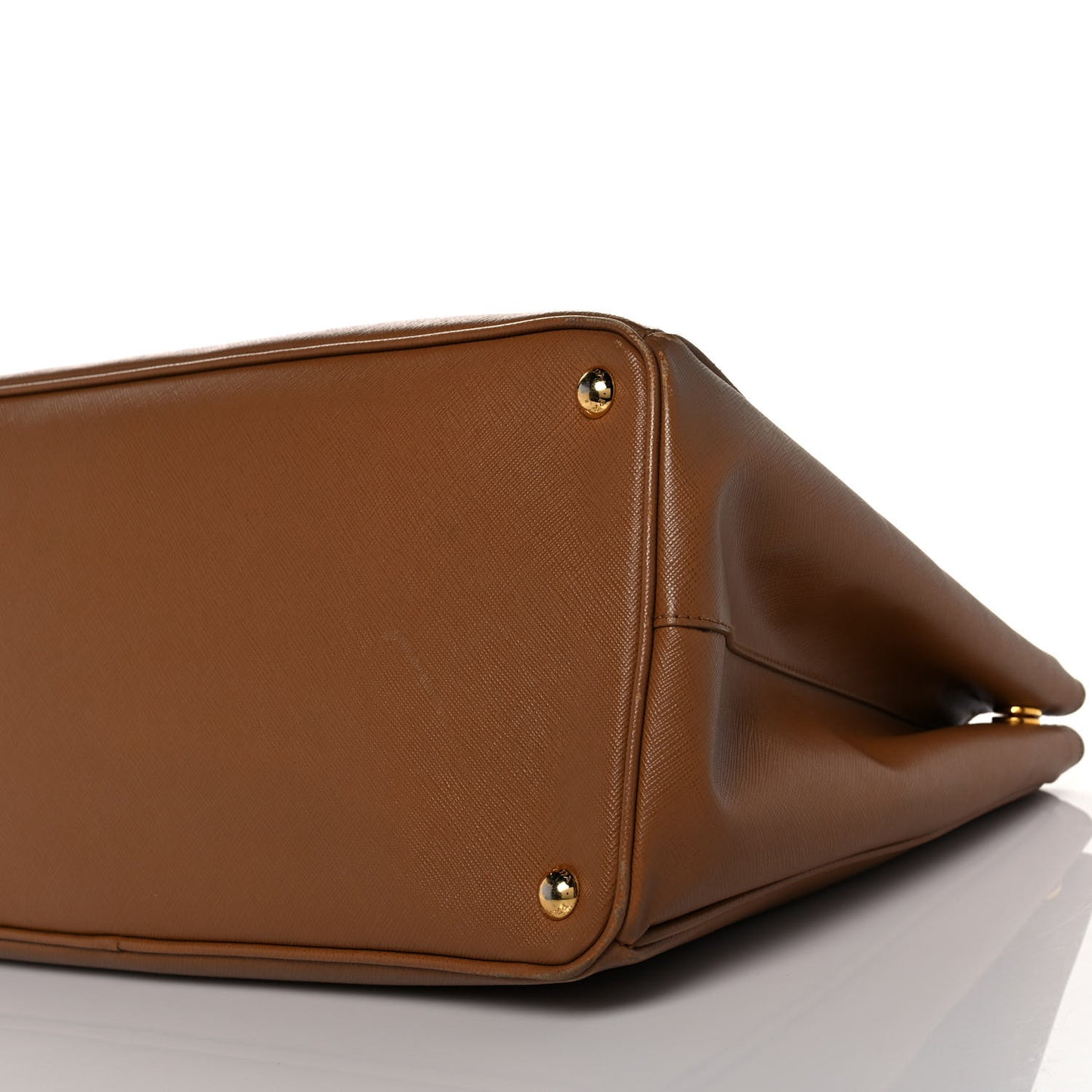Saffiano Lux Large Tote Caramel
