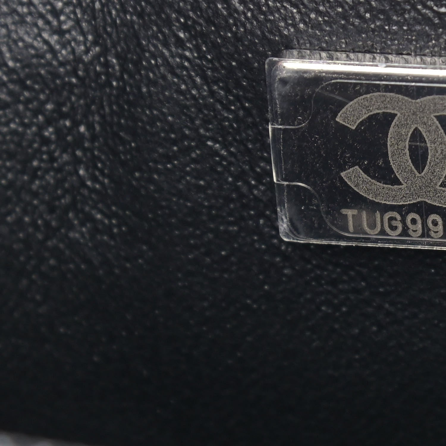 Chanel Lambskin Quilted Mini Square Flap So Black 7 of 10