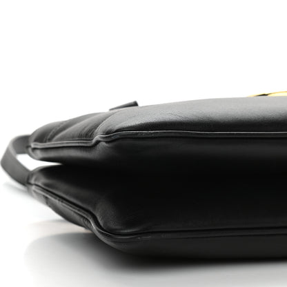 Gucci Vitello Palmellato Lux Large Arli Top Handle Bag Black 9 of 10