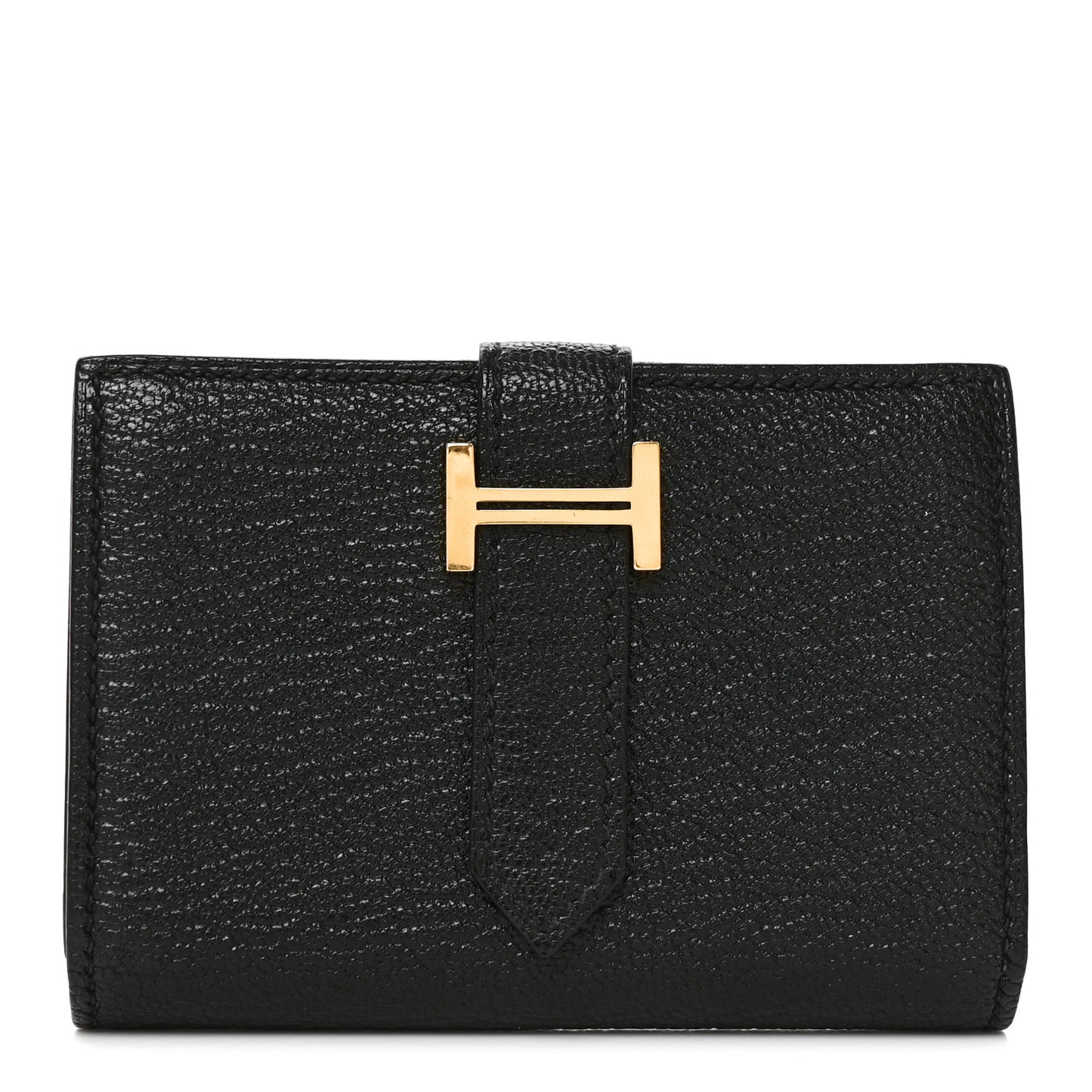 Chevre Mysore Mini Bearn Wallet Black