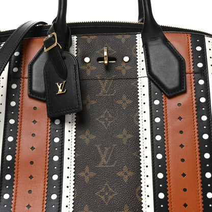 Louis Vuitton Monogram Calfskin City Steamer MM Brogue 7 of 9