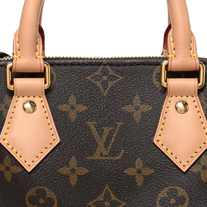 Louis Vuitton Monogram Speedy Bandouliere 20 Black 7 of 11