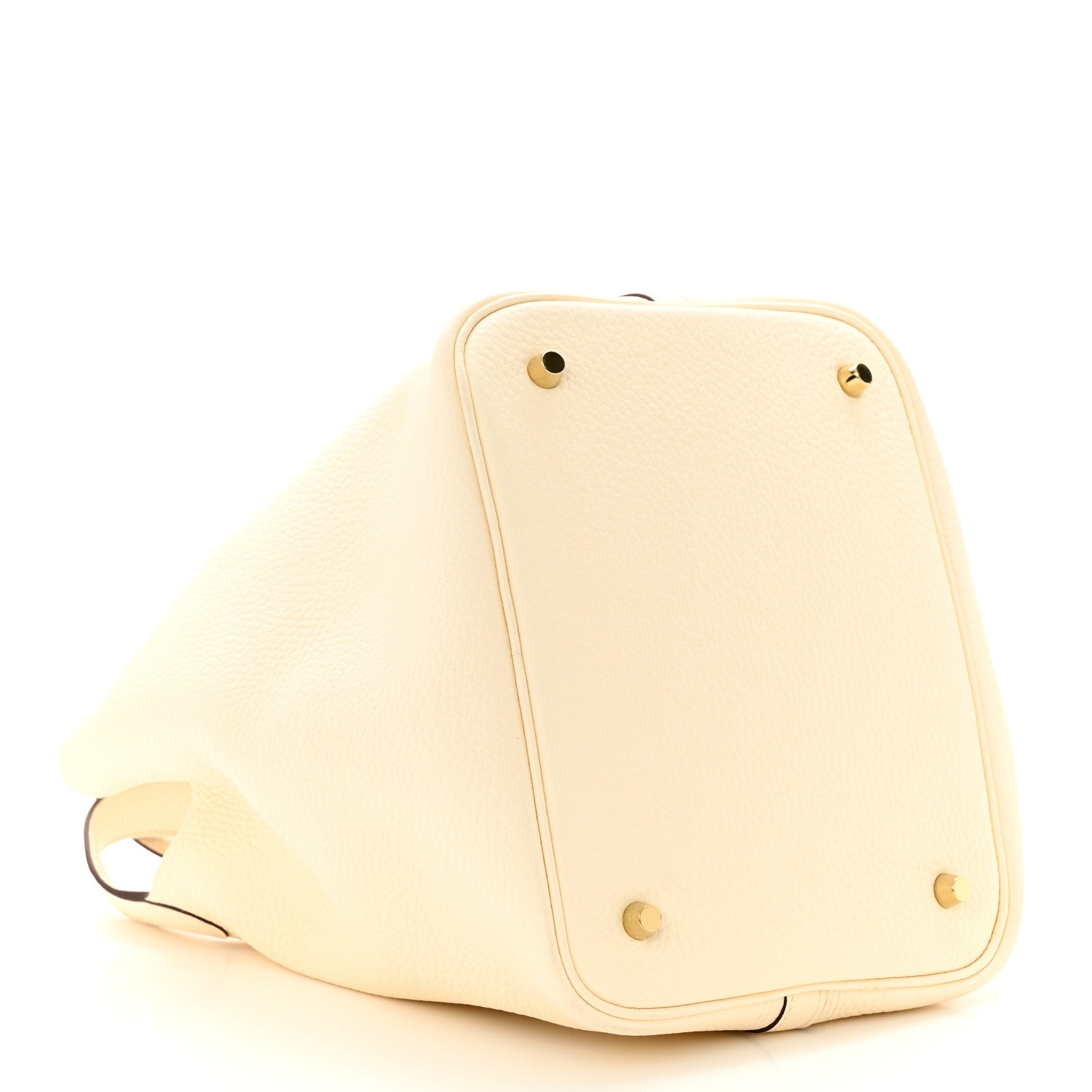 Hermes Taurillon Clemence Picotin Lock 22 MM Nata 4 of 11