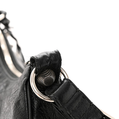 Balenciaga Agneau Arena Le Cagole Shoulder Bag XS Black 14 of 16
