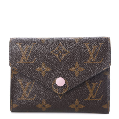 Louis Vuitton Monogram Victorine Wallet Rose Ballerine 1 of 6