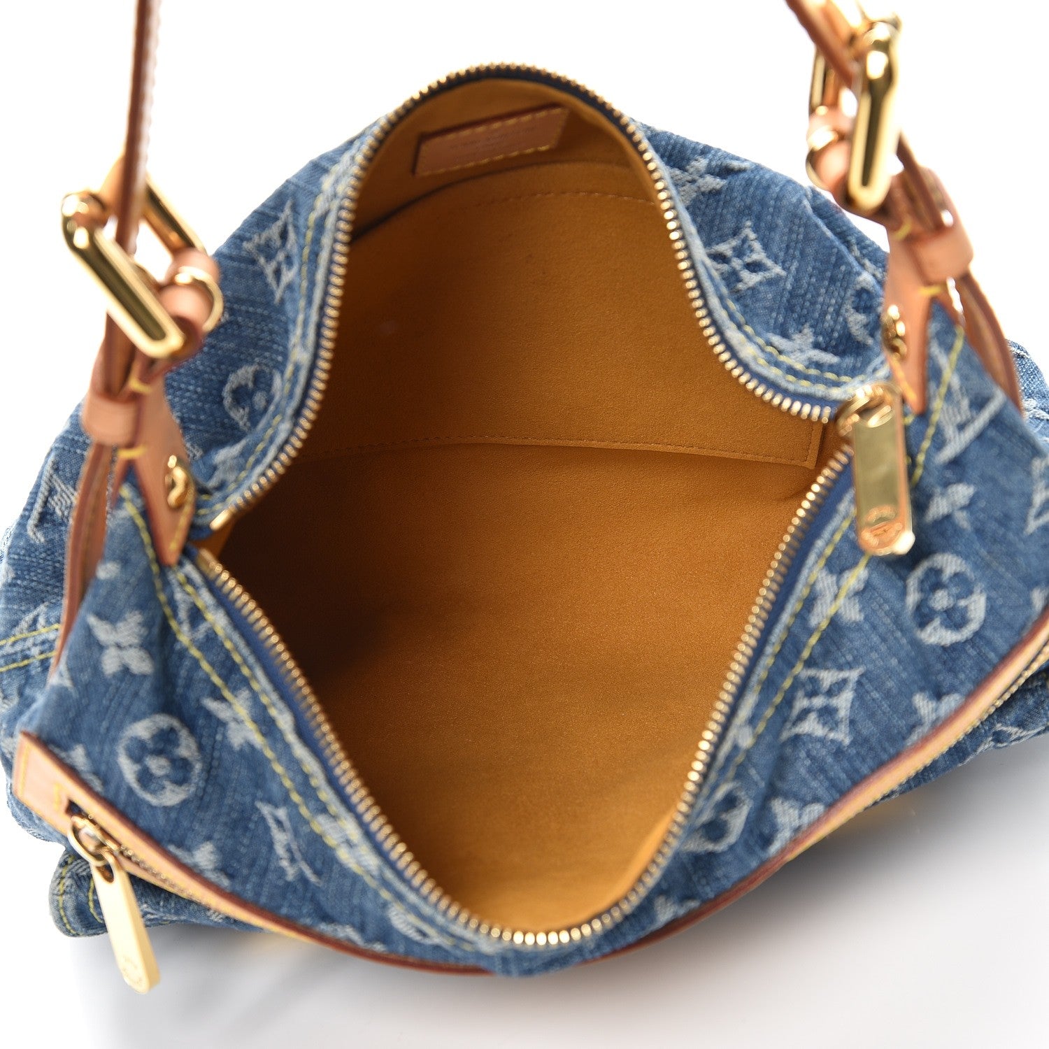Louis Vuitton Monogram Denim Baggy PM Blue 5 of 10