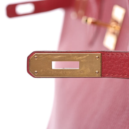 Hermes Ardennes Birkin 40 Rouge Vif 11 of 33