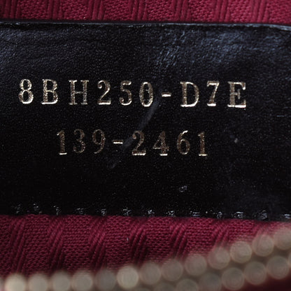 Fendi Vitello Elite Regular 2Jours Tote Rosso Scuro Ciliegia 6 of 11