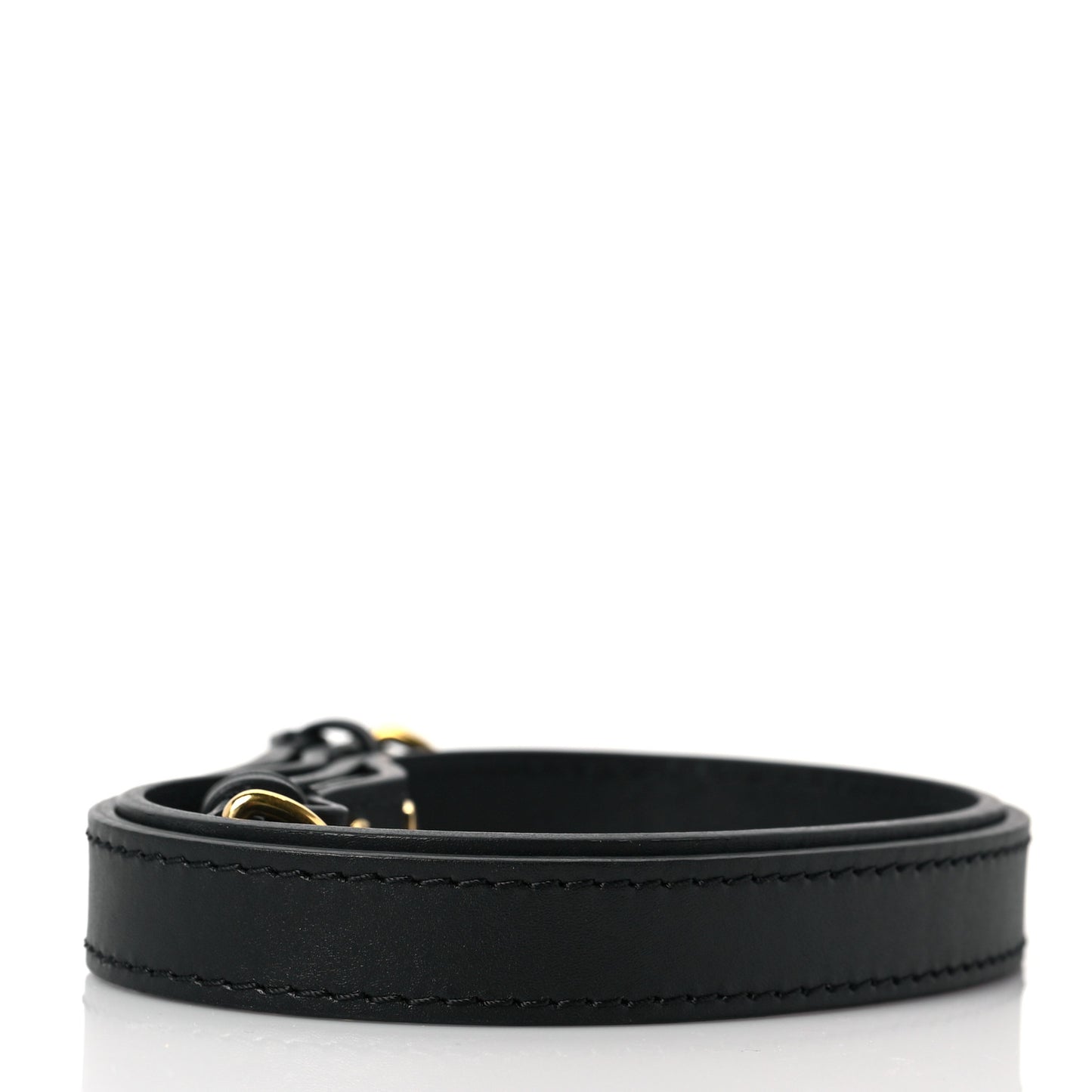 Calfskin Multi Pochette Shoulder Strap Black