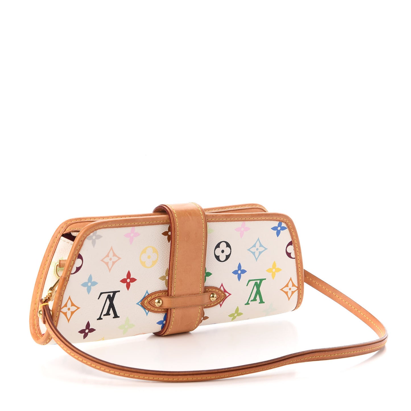 Monogram Multicolor Shirley White