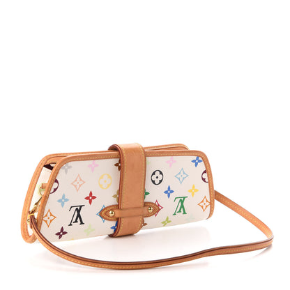 Louis Vuitton Monogram Multicolor Shirley White 3 of 8