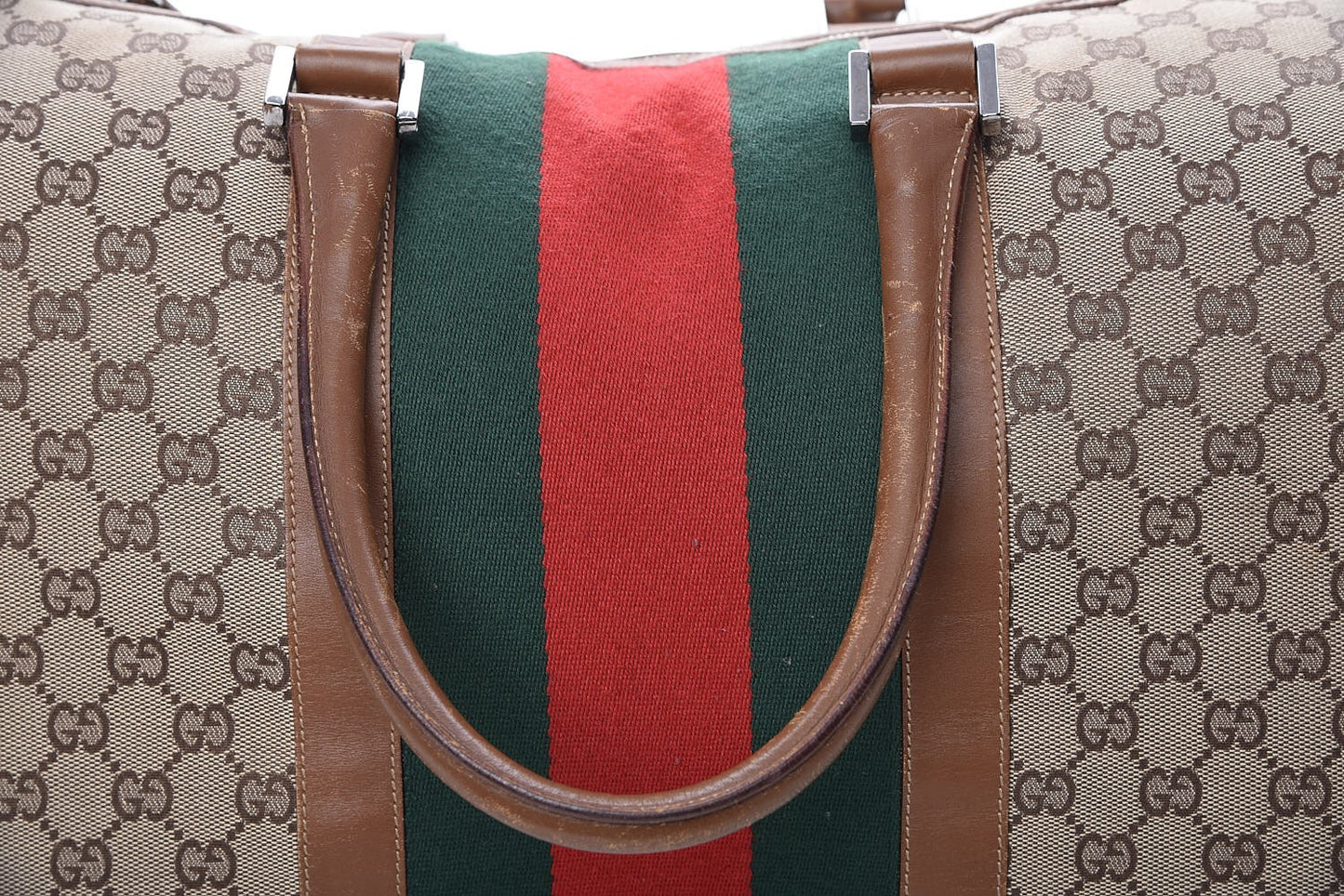 Monogram Web Duffle Bag