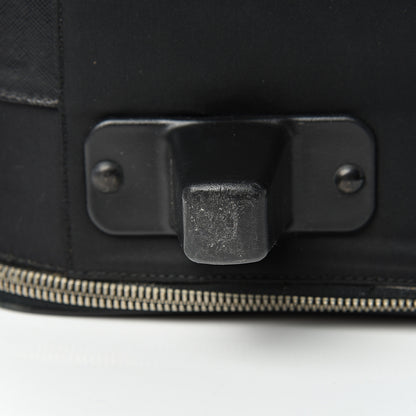 Prada Tessuto Nylon Saffiano Trolley Luggage Black 15 of 32
