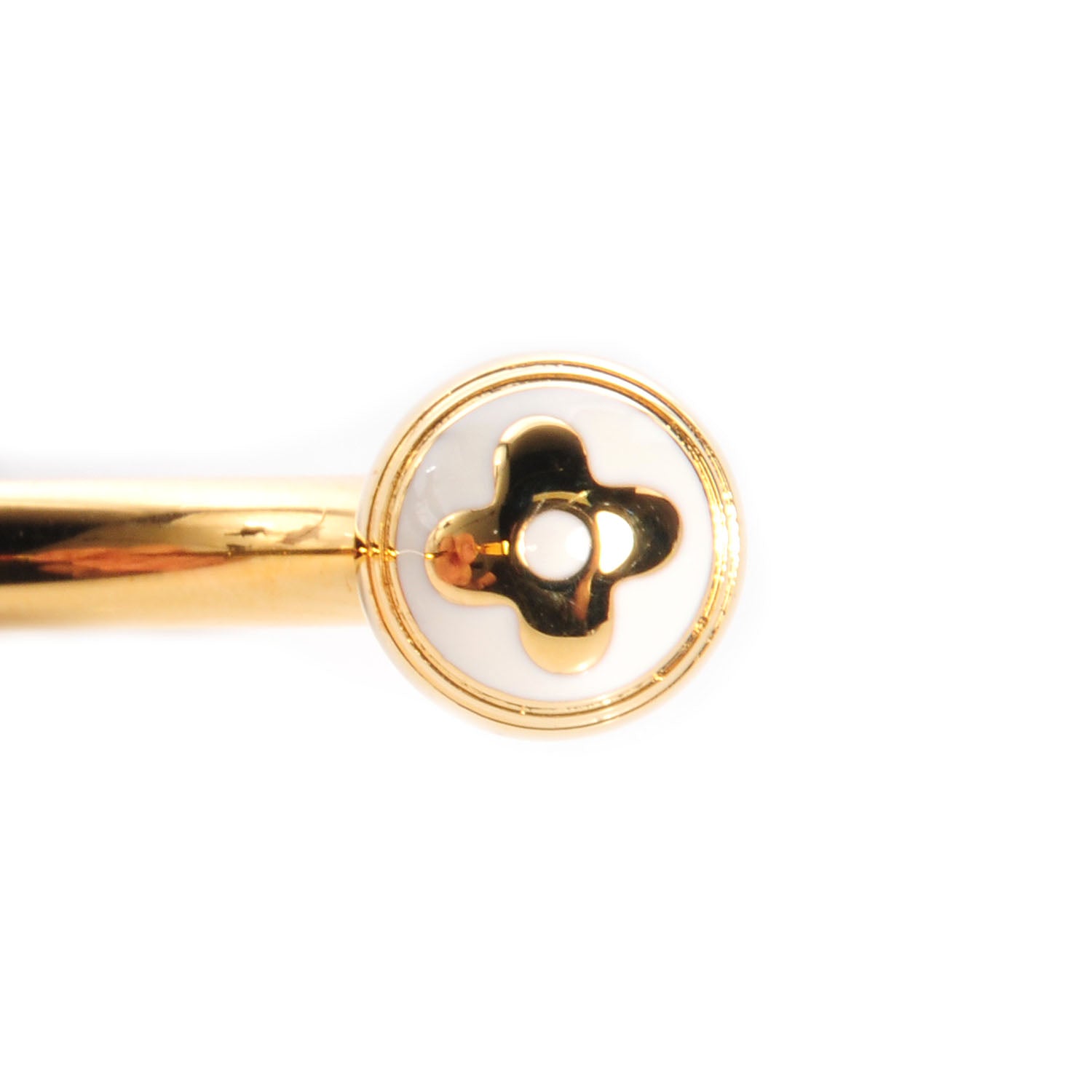 Louis Vuitton Purse Hook Red Gold 5 of 5