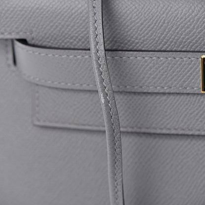 Hermes Epsom Kelly Sellier 28 Gris Mouette 25 of 39
