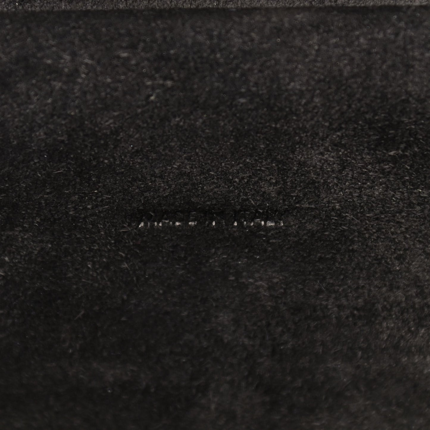 Grained Calfskin Mini Belt Bag Black