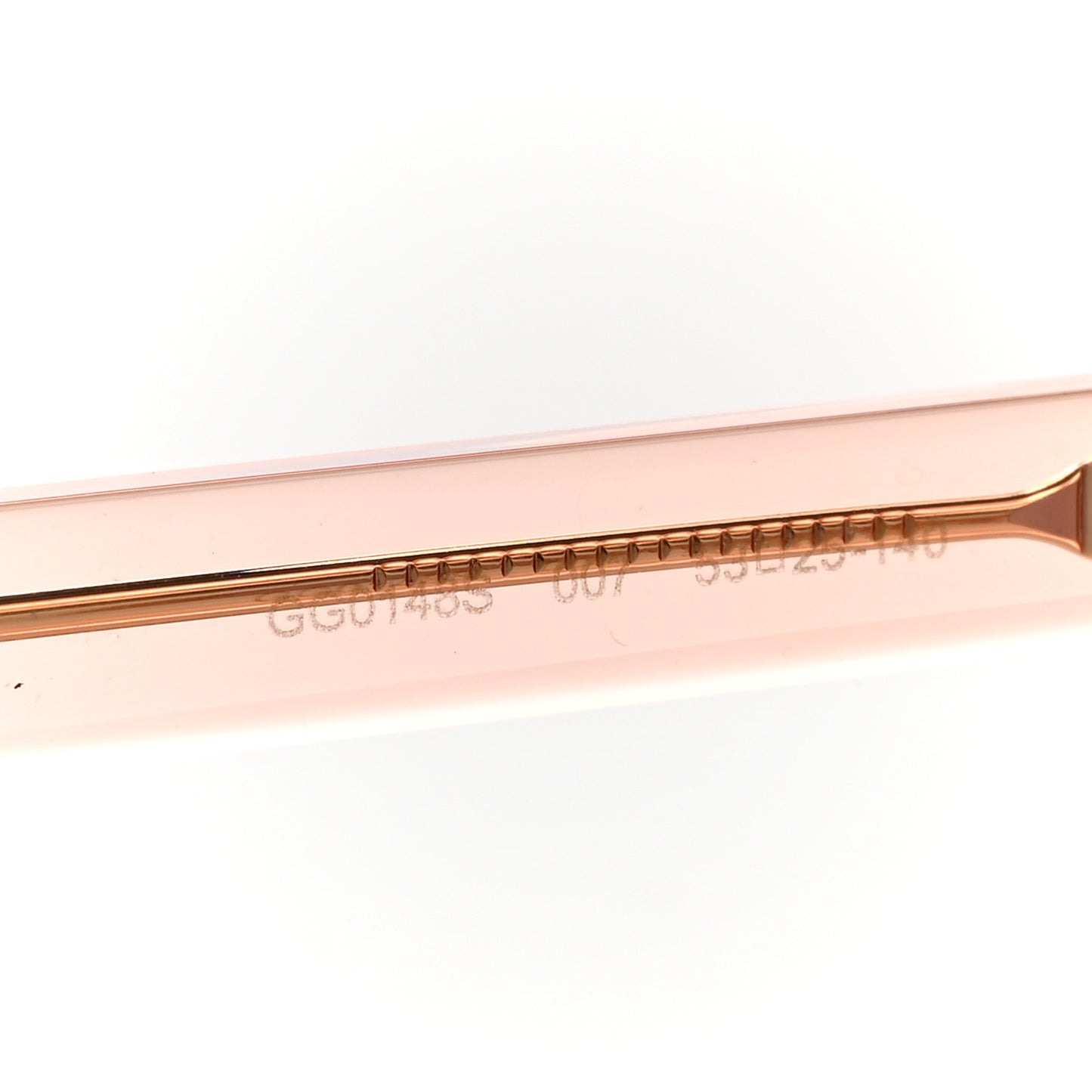 Acetate Crystal Oversize Sunglasses GG0148S Pink