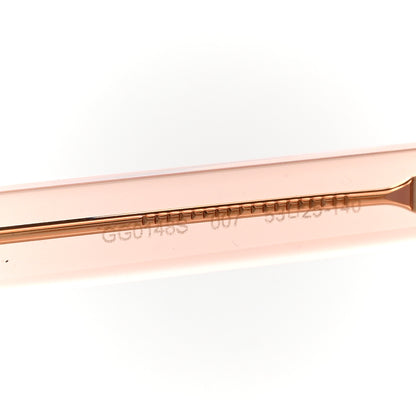 Gucci Acetate Crystal Oversize Sunglasses GG0148S Pink 5 of 8