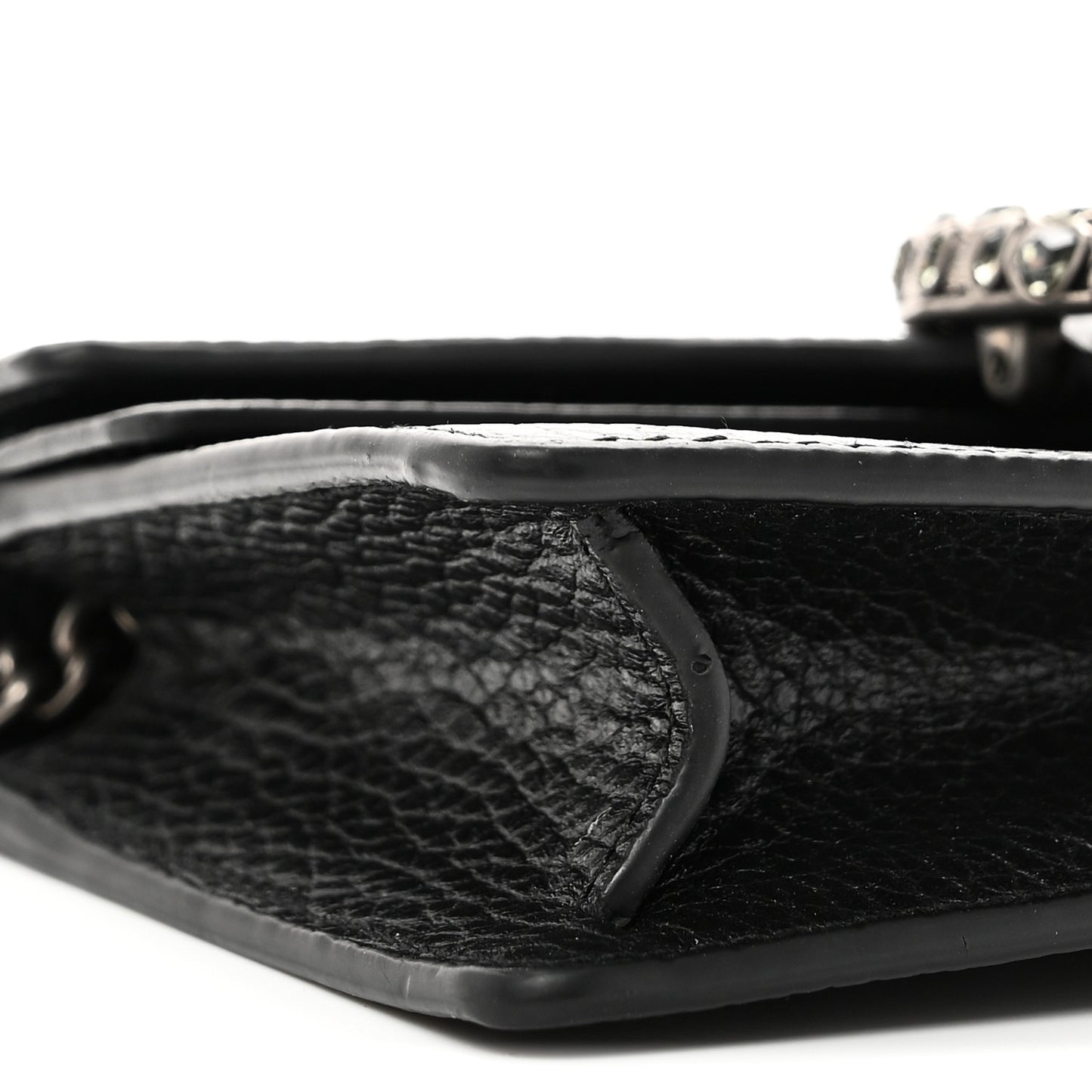 Calfskin Super Mini Dionysus Shoulder Bag Black