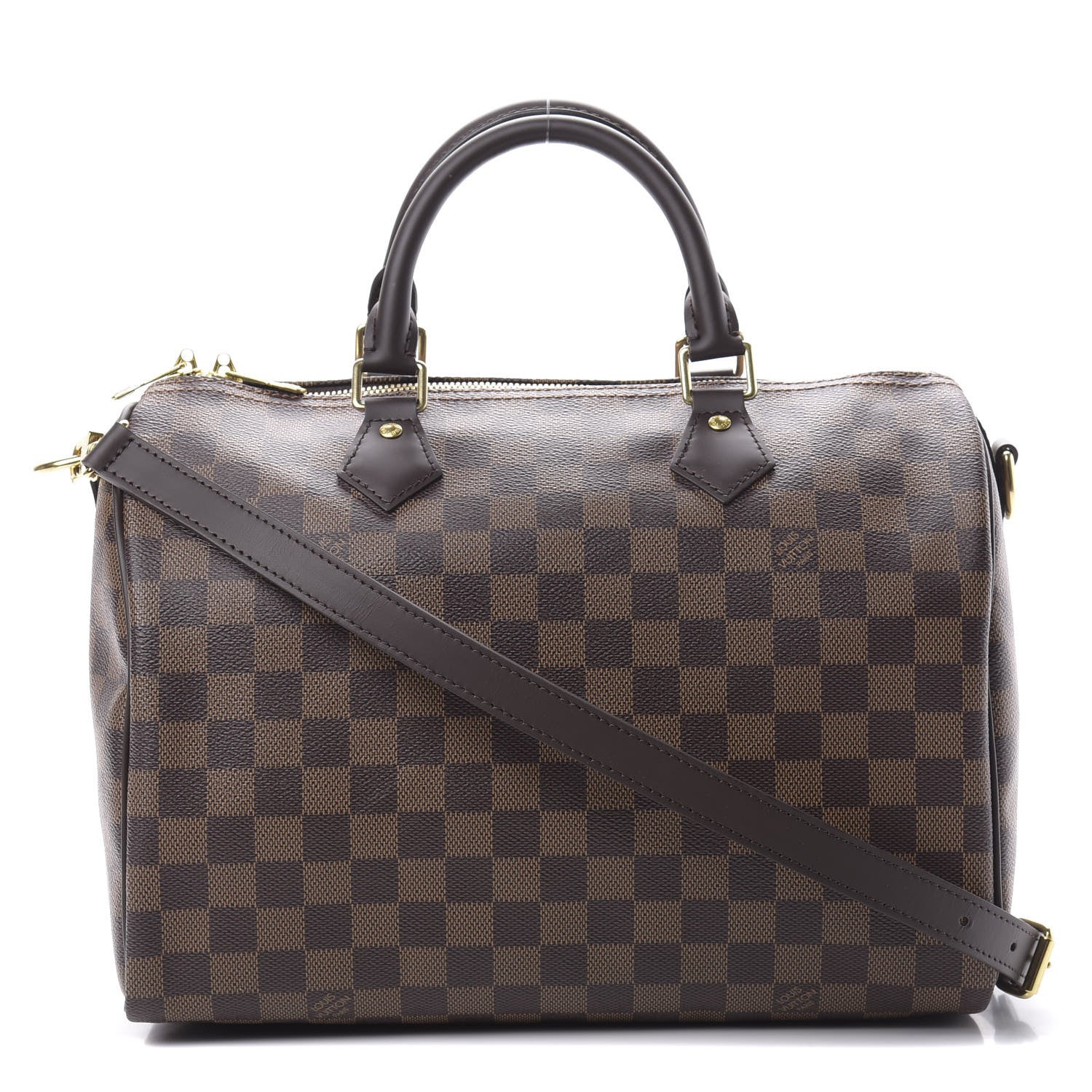 Louis Vuitton Damier Ebene Speedy Bandouliere 30 1 of 12
