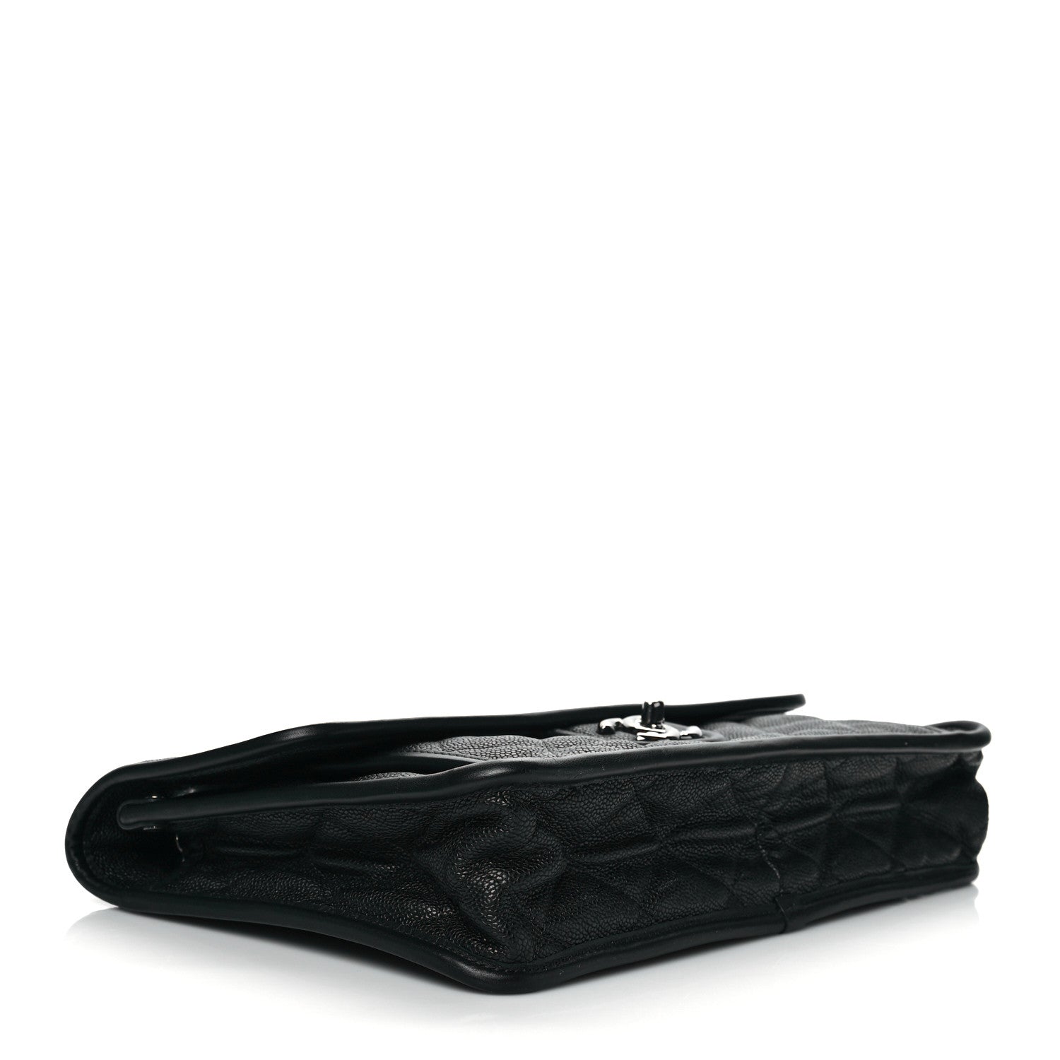Chanel Caviar Quilted Large French Riviera Flap Black 4 of 10