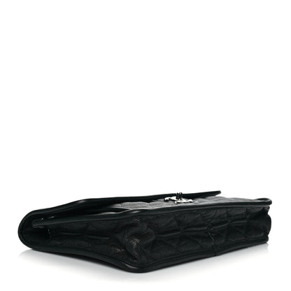 Chanel Caviar Quilted Large French Riviera Flap Black 4 of 10