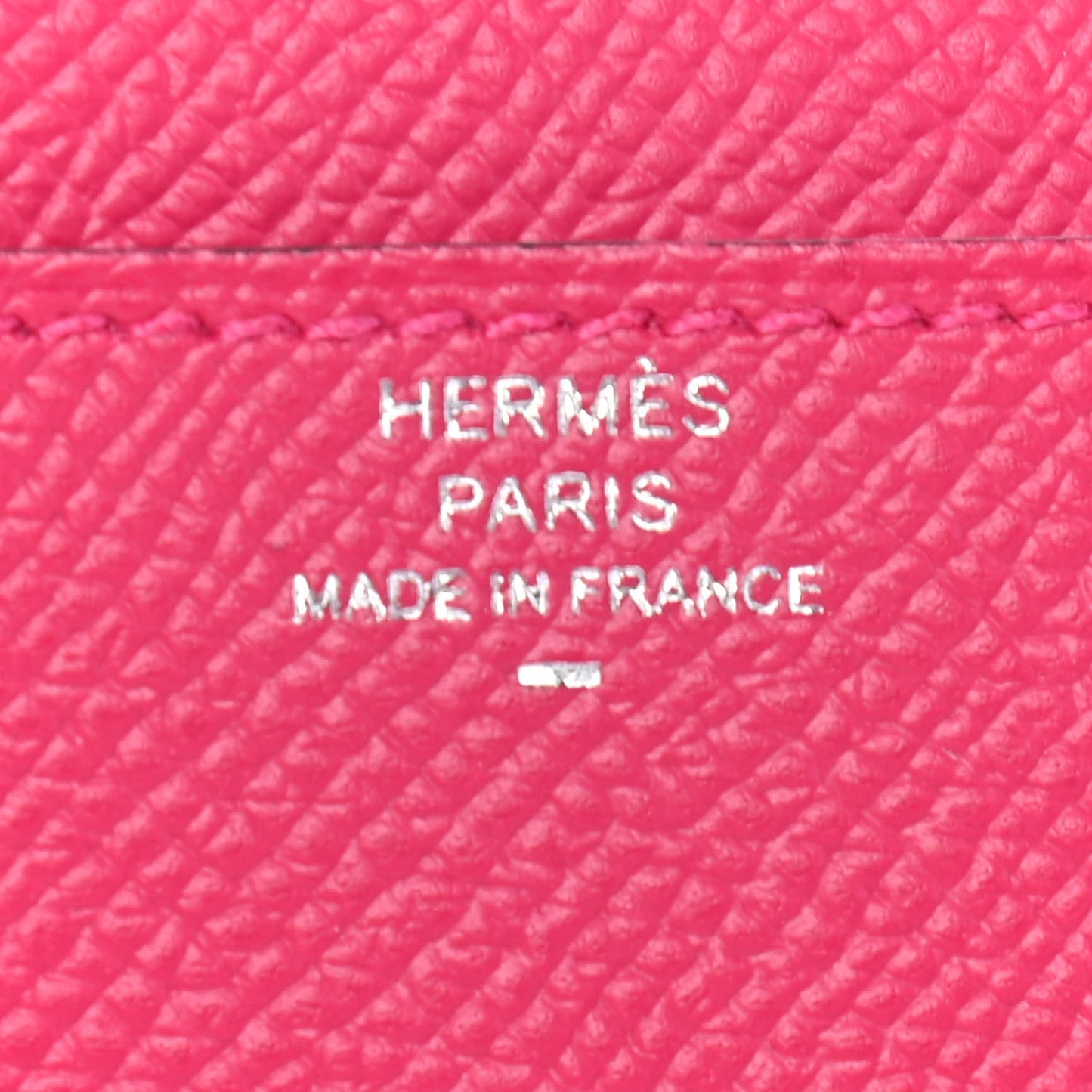 Epsom Lizard Constance Wallet To Go Rose Mexico