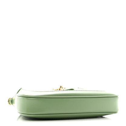 Gucci Boarded Dyana Lux Calfskin Mini Jackie 1961 Hobo Green Soil Grass 4 of 11