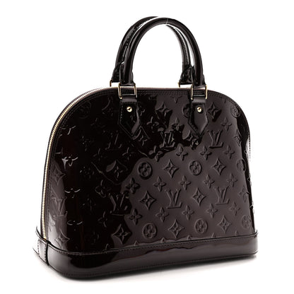 Louis Vuitton Vernis Alma PM Amarante 3 of 9