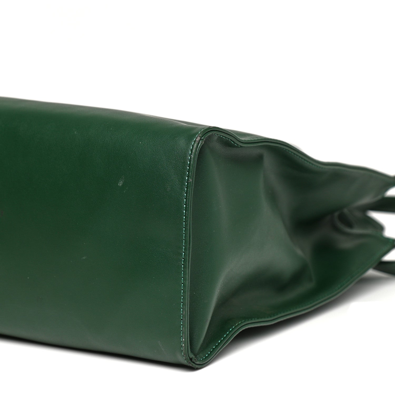 Telfar Vegan Leather Large Shopping Bag Dark Olive 11 of 13