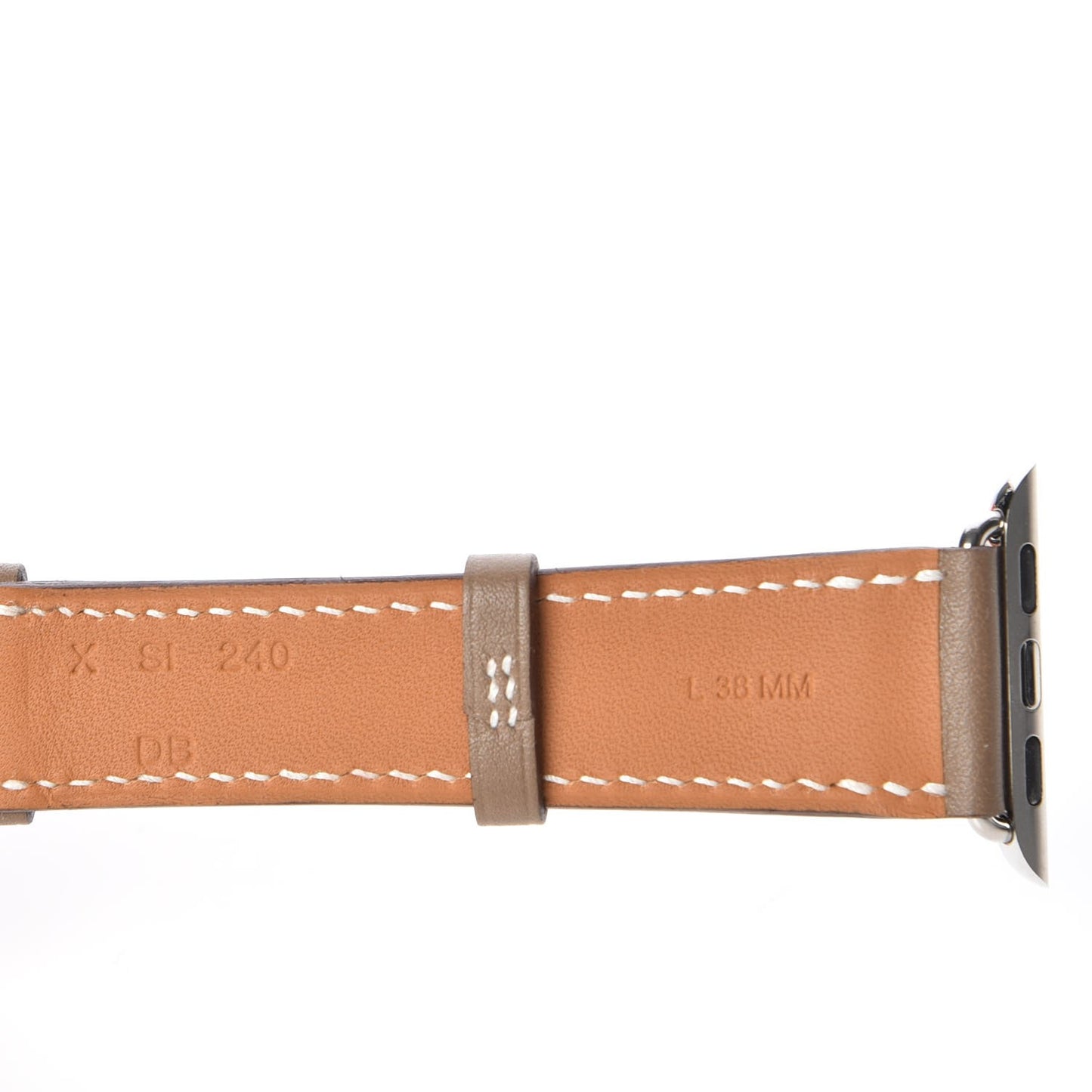 Swift 38mm Apple Watch Double Tour Band Etoupe