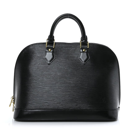 Louis Vuitton Epi Alma PM Black 1 of 9