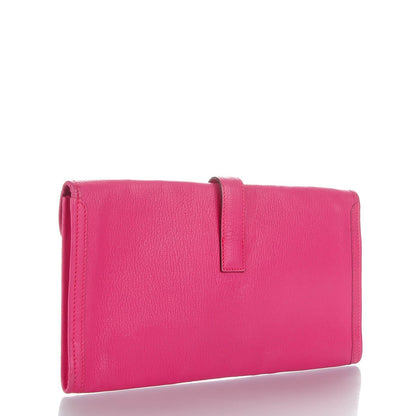 Hermes Chèvre Mysore Jige Elan 29 Clutch Fuchsia 3 of 8